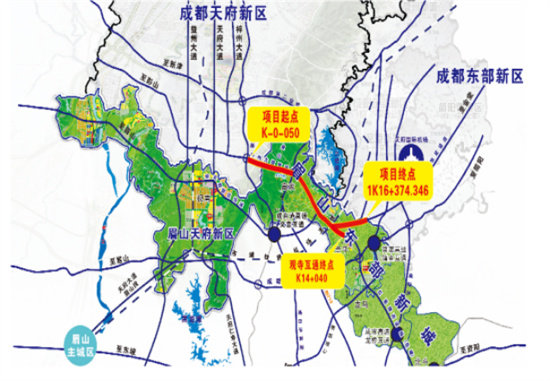 梓州大道南延线新进度来了预计年底通车