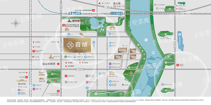 区位图