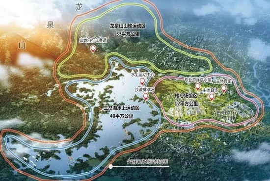 定了!眉山东部新城三岔湖片区策划范围32平方公里!