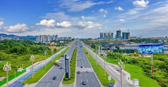 加快推进蒲丹快速路建设