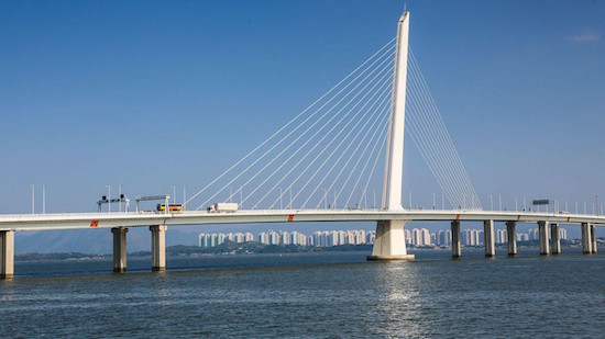 注意了全幅封闭施工眉山岷江大桥即将拆除重建