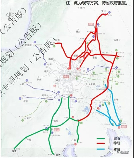 成眉市域铁路呼之欲出近期或可开建