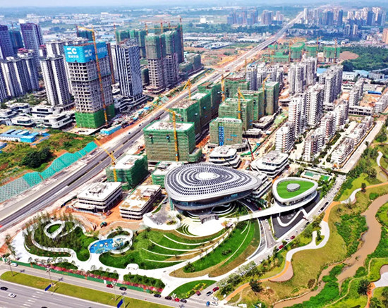 8月投用!加州智慧城"大飞碟"进入收尾阶段