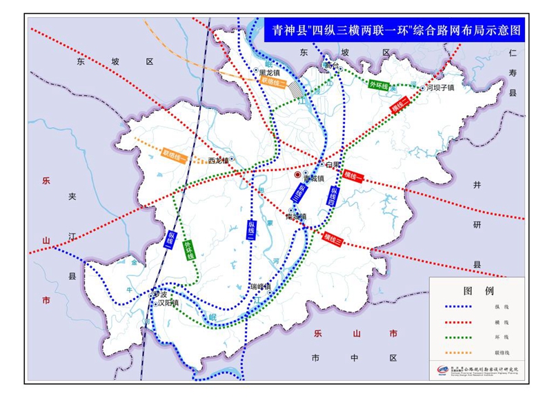 天乐高速经过青神图片