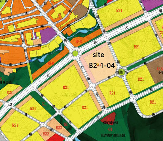 仁壽縣自然資源和規劃局 2021年8月6日 b2-1-04地塊原控規用地指標