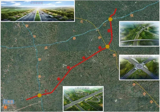 仁寿至资中快速通道,省道401线这两条道路的规划也在有条不紊的进行着