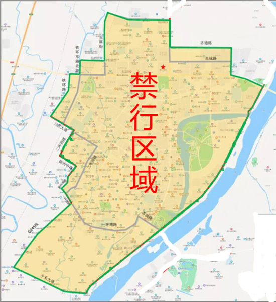 2022汤阴限号区域地图图片