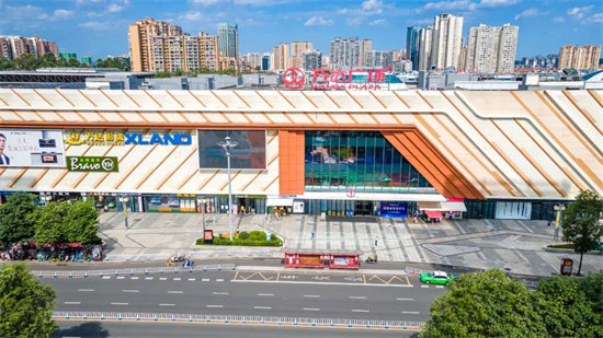 眉山万达广场实景.